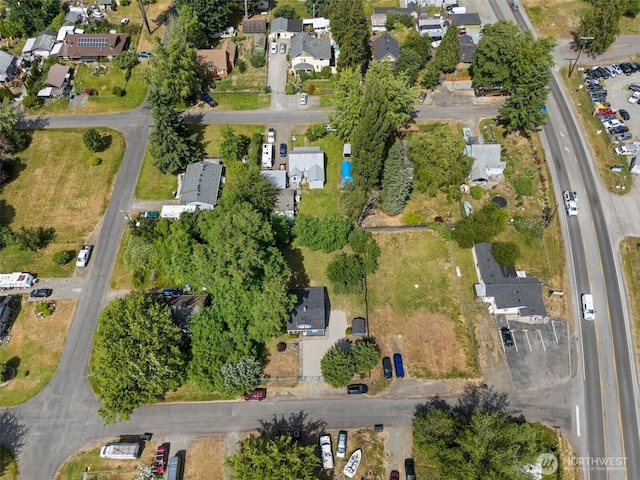 9413 356th Street Ct S, Roy, WA 98558 - aerial view of property's location featuring nearby suburban area