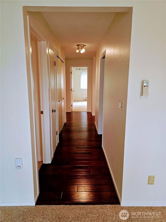 12840 SE 40th Ct Unit B12, Bellevue, WA 98006 - hall with dark wood-style floors