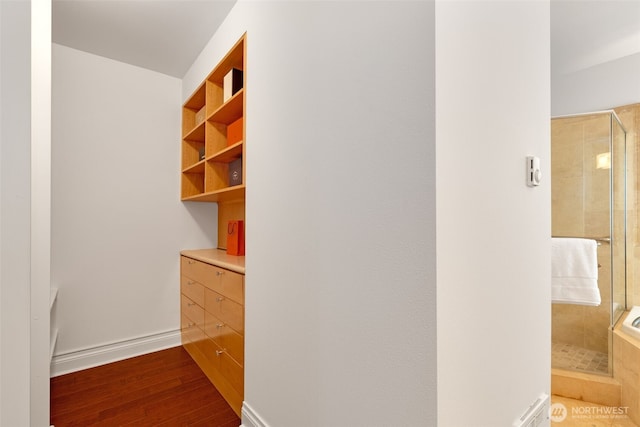 719 2nd Ave W Unit 101, Seattle, WA 98119 - corridor featuring wood finished floors and baseboards