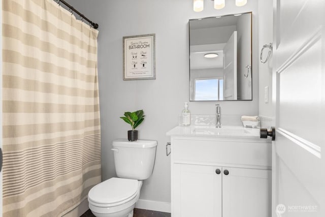 15726 40th Ave W Unit A4, Lynnwood, WA 98087 - bathroom featuring vanity and a shower with shower curtain