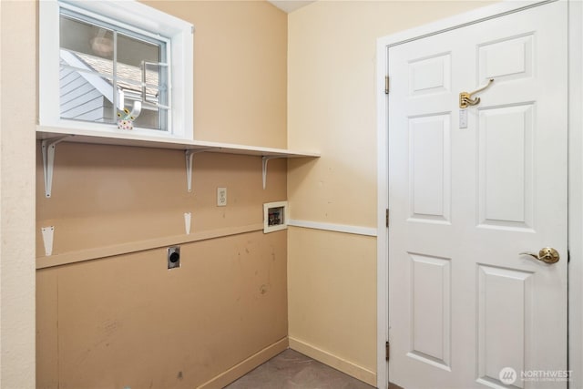 95 Martingale Pl, Port Ludlow, WA 98365 - washroom featuring electric dryer hookup and hookup for a washing machine