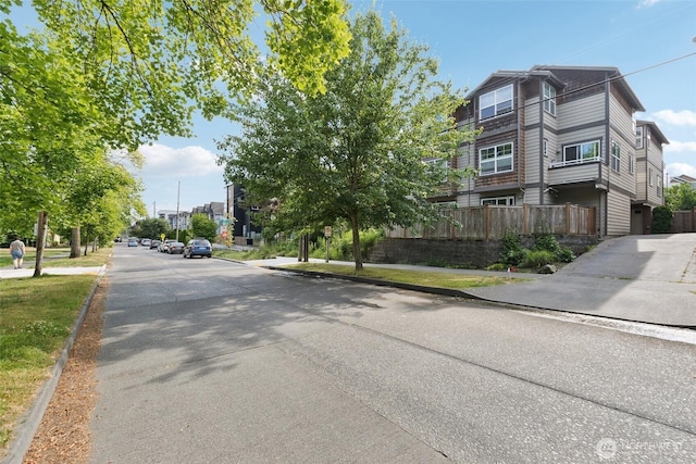 9503 Ashworth Ave N Unit B, Seattle, WA 98103 - view of asphalt street with curbs and sidewalks