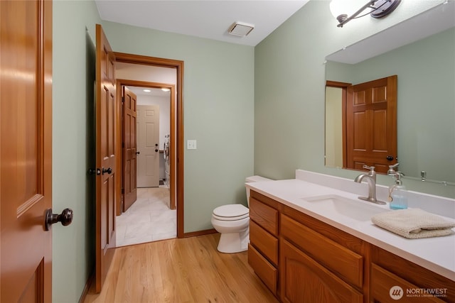 3941 16th Ln NE, Olympia, WA 98506 - bathroom with vanity and wood finished floors
