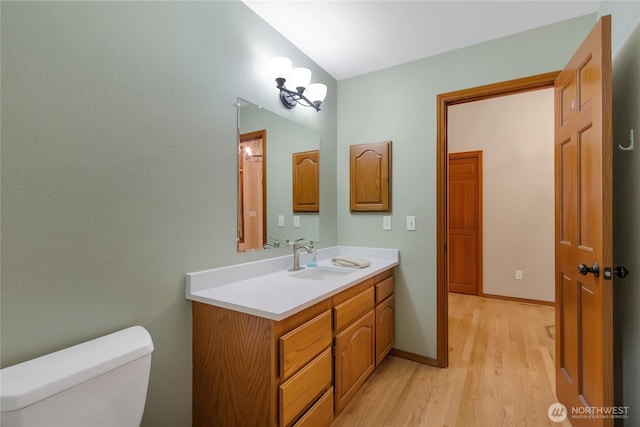 3941 16th Ln NE, Olympia, WA 98506 - half bathroom with wood finished floors and vanity