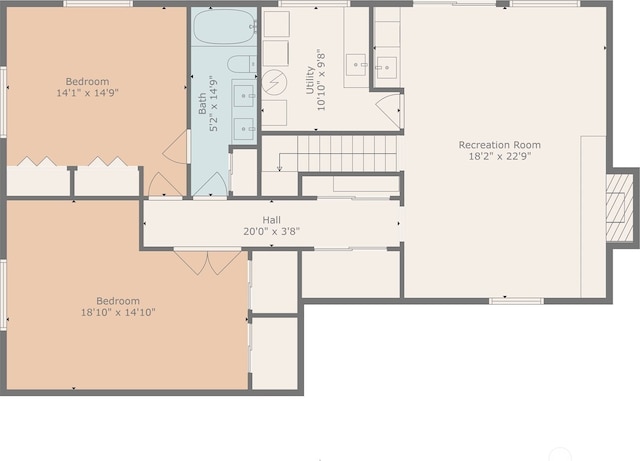 6347 121st Ave SE, Bellevue, WA 98006 - view of room layout