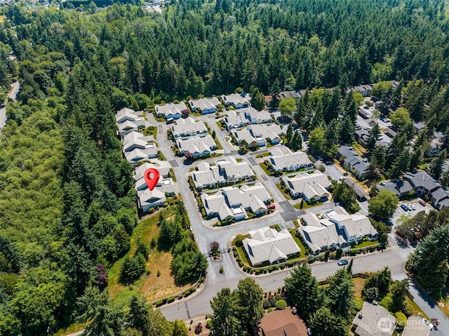 31867 48th Cir SW Unit 14A, Federal Way, WA 98023 - view of property location with a forest and nearby suburban area