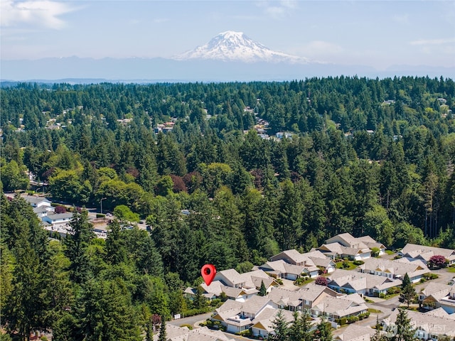 31867 48th Cir SW Unit 14A, Federal Way, WA 98023 - drone / aerial view of a forest and a mountainous background