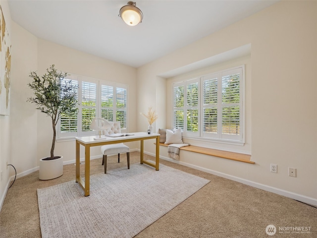 31867 48th Cir SW Unit 14A, Federal Way, WA 98023 - home office with healthy amount of natural light and carpet