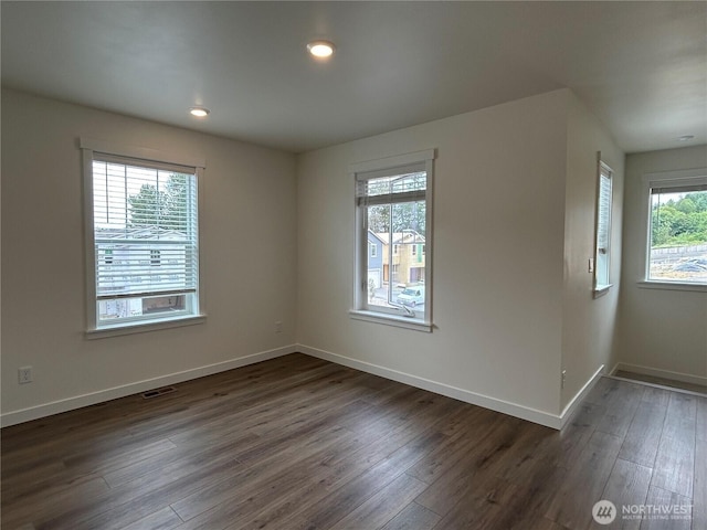 37568 30th Pl S Unit Lot38, Federal Way, WA 98003 - empty room featuring dark wood-style floors and recessed lighting