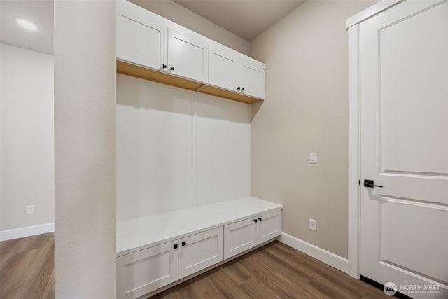 10630 134th Dr NE Unit 112, Lake Stevens, WA 98258 - mudroom featuring dark wood-style floors and recessed lighting