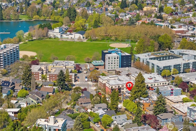 6544D Latona Ave NE, Seattle, WA 98115 - drone / aerial view of a large body of water