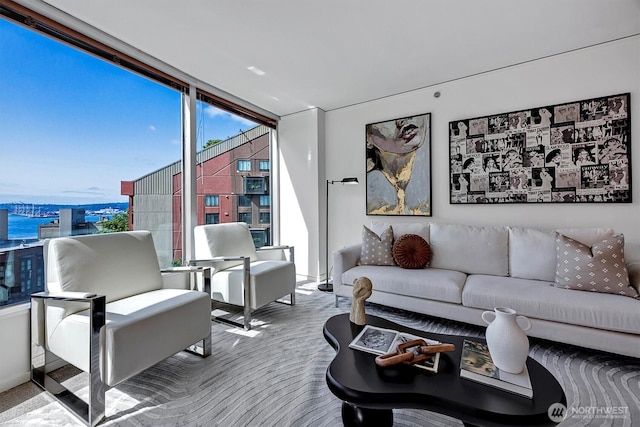 2000 1st Ave Unit 703, Seattle, WA 98121 - living area with healthy amount of natural light