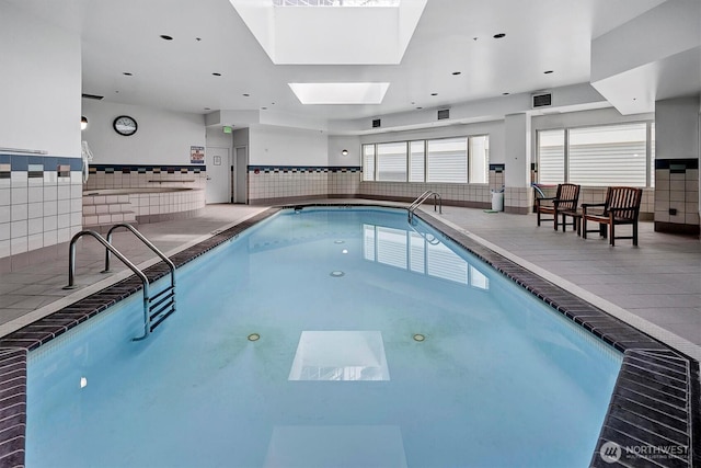 2000 1st Ave Unit 703, Seattle, WA 98121 - indoor community pool with a skylight