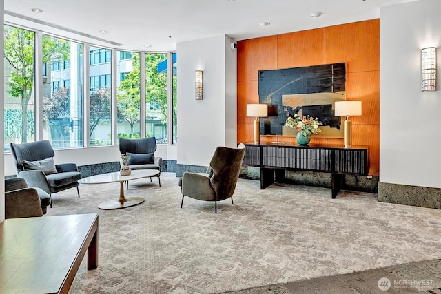 2000 1st Ave Unit 703, Seattle, WA 98121 - lobby featuring recessed lighting and a security system