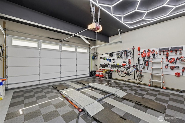 35404 55th Ave S, Auburn, WA 98001 - garage featuring a garage door opener