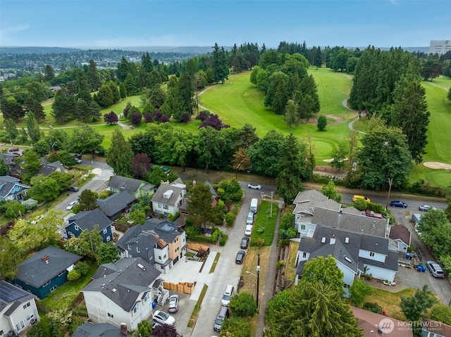 3422 20th Ave S, Seattle, WA 98144 - aerial view of residential area with a golf club