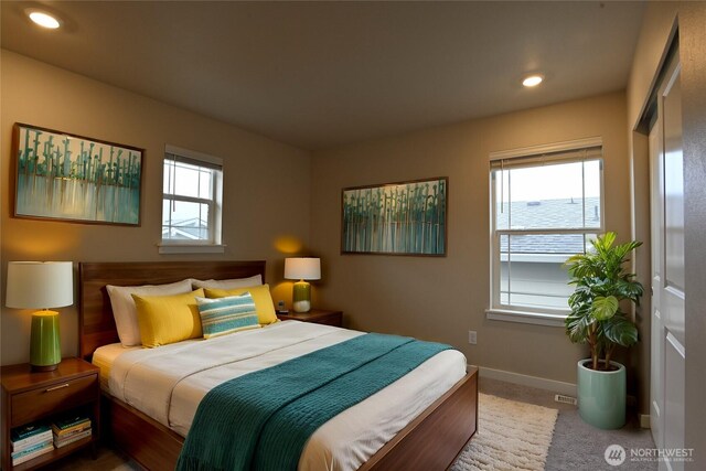 14363 271st Cir NE, Duvall, WA 98019 - carpeted bedroom with recessed lighting