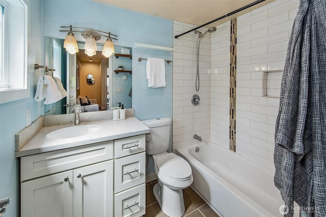 8430 34th Ave S, Seattle, WA 98118 - ensuite bathroom featuring vanity and bathtub / shower combination