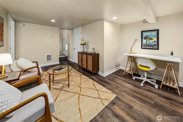 8430 34th Ave S, Seattle, WA 98118 - living room with wood finished floors and recessed lighting