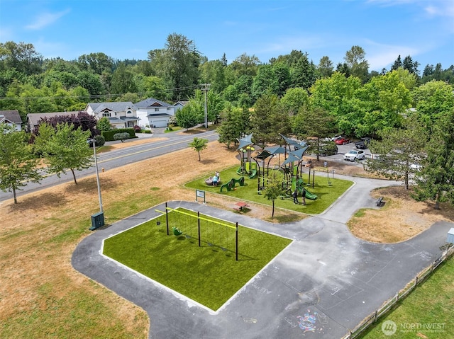 23618 Carter Rd, Bothell, WA 98021 - view of home's community with a yard and a wooded view