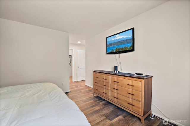 16922 SE 262nd St, Covington, WA 98042 - bedroom featuring dark wood-style floors and recessed lighting