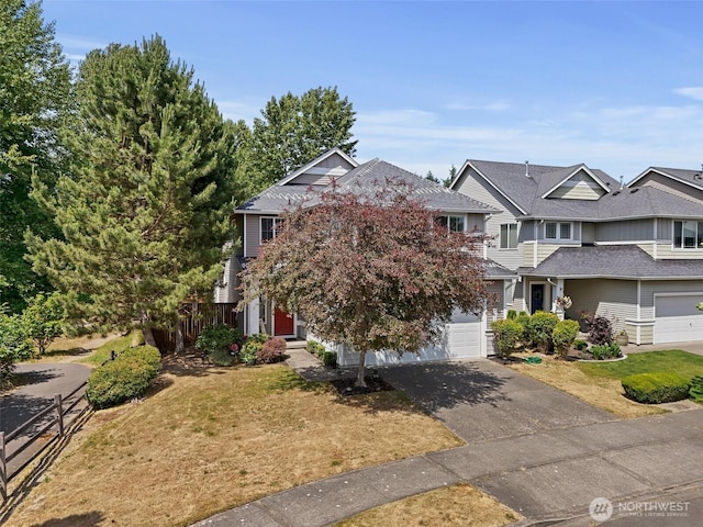 16922 SE 262nd St, Covington, WA 98042 - view of front of property featuring an attached garage and driveway