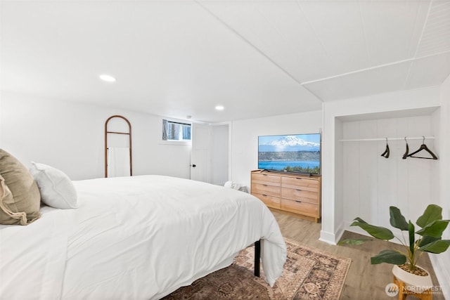 3209 S 8th St, Tacoma, WA 98405 - bedroom featuring wood finished floors and recessed lighting