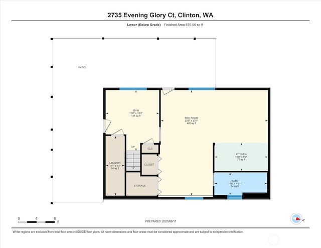 2735 Evening Glory Ct, Clinton, WA 98236 - view of property floor plan