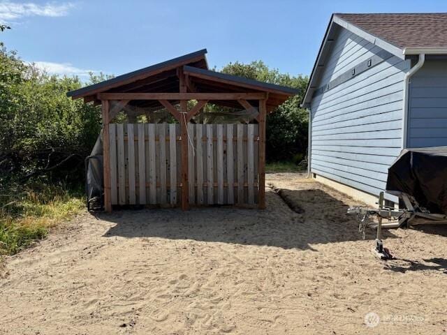 163 Wishkah St SW, Ocean Shores, WA 98569 - view of yard