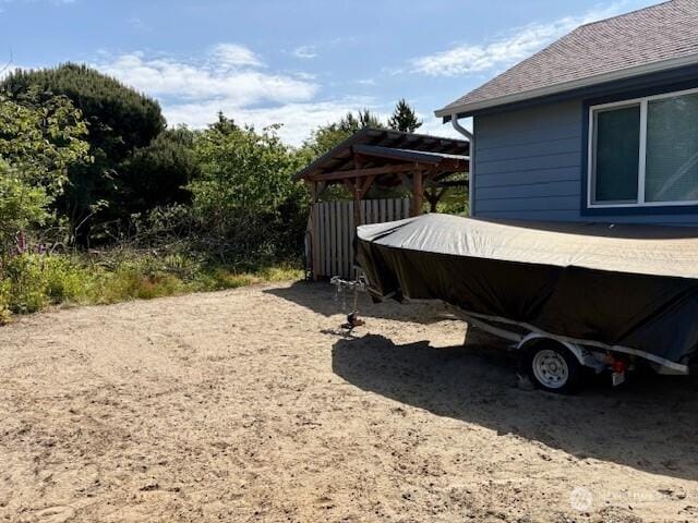 163 Wishkah St SW, Ocean Shores, WA 98569 - view of yard
