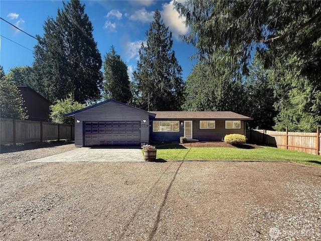 17714 Robinhood Ln, Snohomish, WA 98290 - ranch-style home featuring concrete driveway and an attached garage