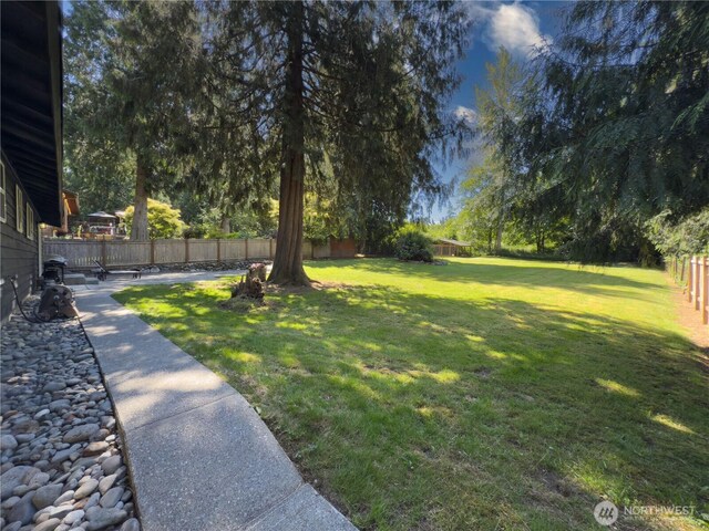 17714 Robinhood Ln, Snohomish, WA 98290 - view of fenced backyard