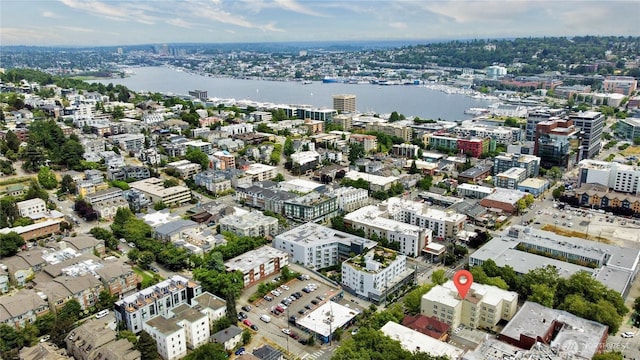 621 5th Ave N Unit 103, Seattle, WA 98109 - aerial view of property's location featuring a large body of water