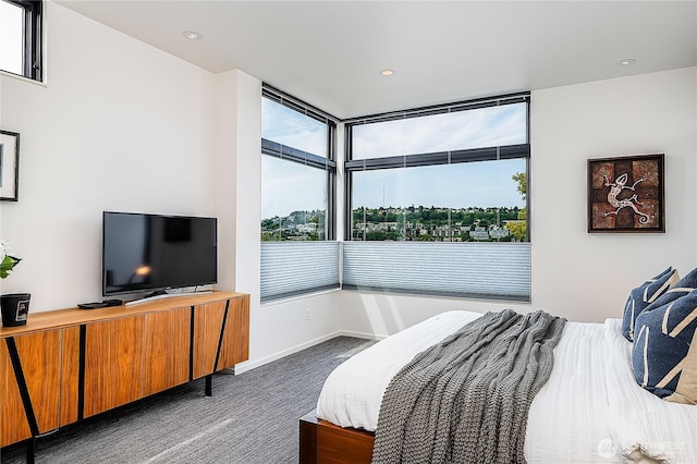 2501 Yale Ave E, Seattle, WA 98102 - bedroom featuring dark wood-style floors and recessed lighting