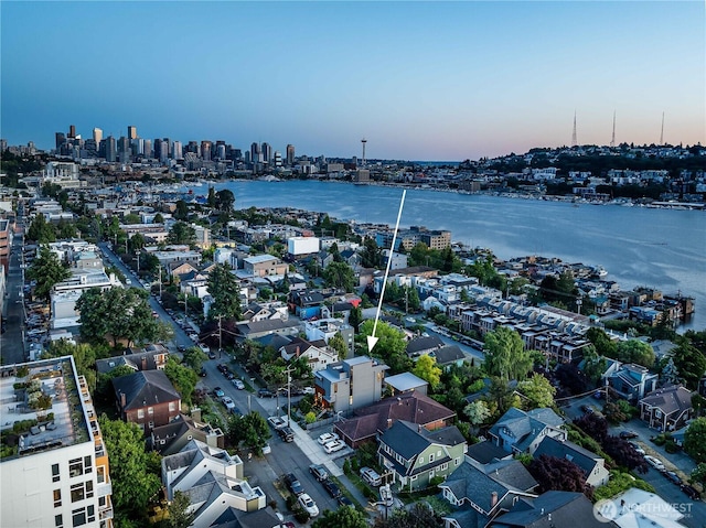 2501 Yale Ave E, Seattle, WA 98102 - view of property location with skyline and a nearby body of water