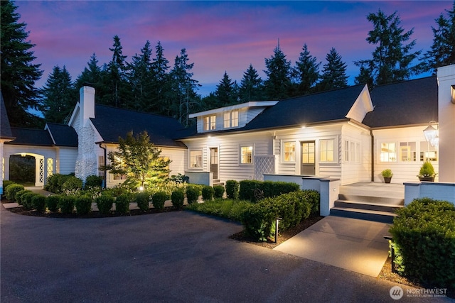 303 39th Ave NE, Olympia, WA 98506 - view of front of house featuring a chimney