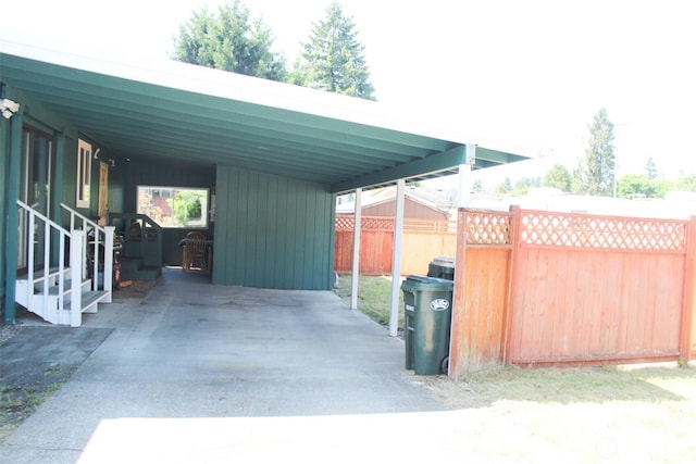 5705 Littlerock Rd SW Unit 41, Tumwater, WA 98512 - view of car parking with an attached carport and driveway