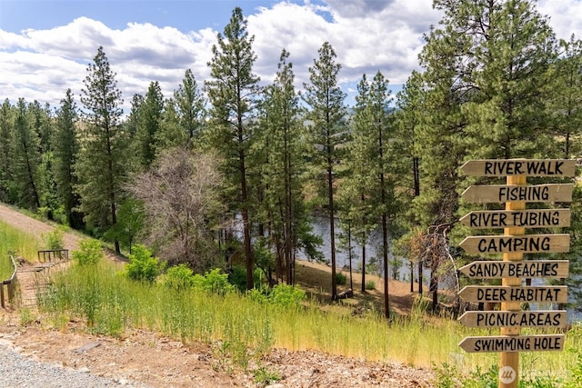 3A Ross Rd, Twisp, WA 98856 - water view with a forest
