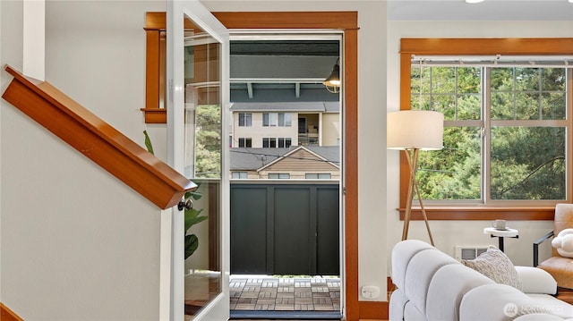 743 94th St N Unit B, Seattle, WA 98103 - entryway featuring stairs