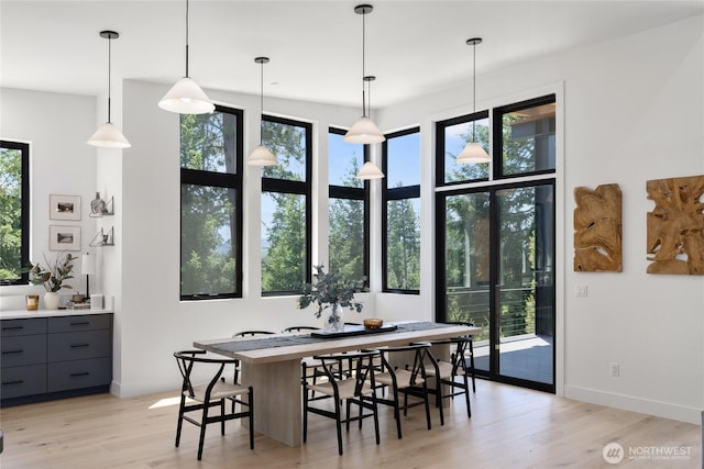 3847 Swiftwater Dr, Cle Elum, WA 98922 - dining room with healthy amount of natural light and light wood-style floors