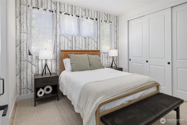 3847 Swiftwater Dr, Cle Elum, WA 98922 - bedroom with a closet and carpet floors