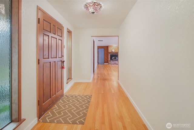 2004 SW 306th Pl, Federal Way, WA 98023 - hallway with light wood-style flooring and baseboards