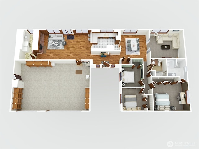 2004 SW 306th Pl, Federal Way, WA 98023 - view of property floor plan