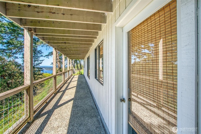 339 Highlands Dr, Orcas Island, WA 98245 - view of patio / terrace featuring a water view