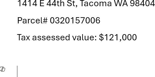 1414 E 44th St, Tacoma, WA 98404