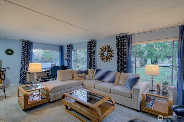 1411 297th Ln, Ocean Park, WA 98640 - living area featuring carpet floors