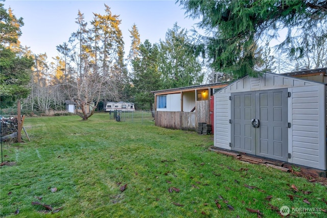 1411 297th Ln, Ocean Park, WA 98640 - view of yard featuring a shed