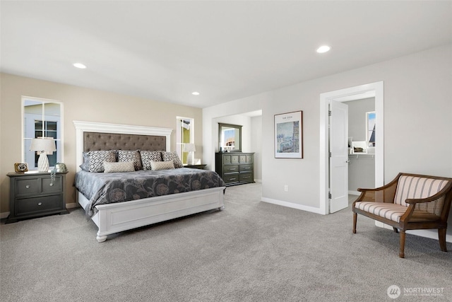 9898 5th Ln SW Unit 23, Seattle, WA 98106 - bedroom with carpet floors and recessed lighting