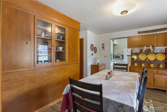 308 2nd Ave, Harrington, WA 99134 - dining room with dark wood-style flooring