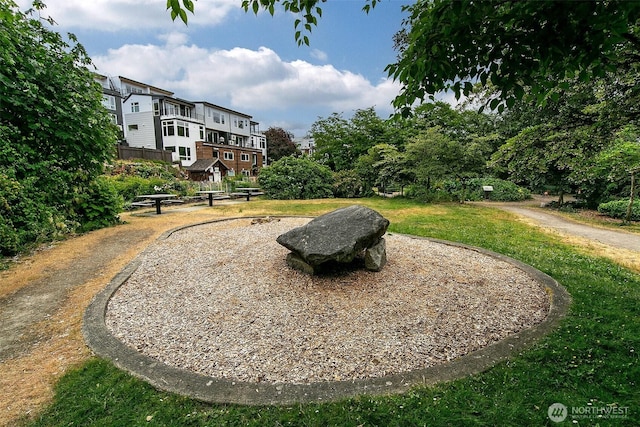 1902 Bigelow Ave N Unit 301, Seattle, WA 98109 - surrounding community with a lawn